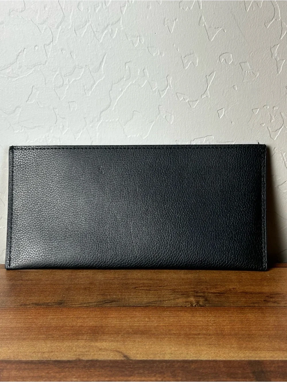 Louis Vuitton Black Taiga Leather Card Holder Wallet Made in France